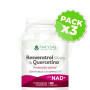 Pack 3x Resveratrol y Quercitina con Nad+ 60 Capsulas Natysal