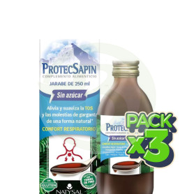 Pack 3x Protecsapin Jarabe sin Azúcar 250Ml Natysal
