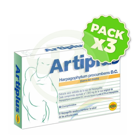 Pack 3x Artiplus 90 Comprimidos Robis