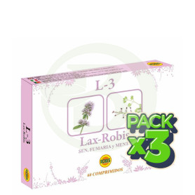 Pack 3x Lax Robis L-3 60 Comprimidos Robis