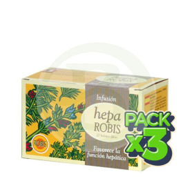 Pack 3x Hepa Robis Infusiones Robis