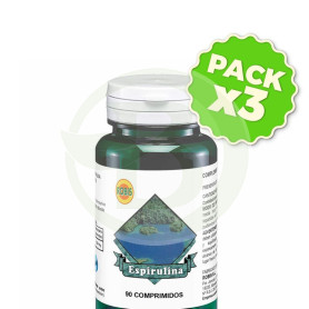 Pack 3x Espirulina 90 Comprimidos Robis