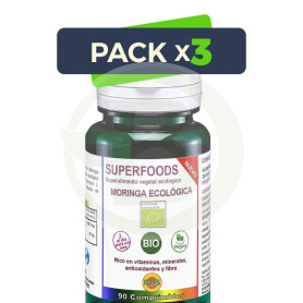 Pack 3x Moringa Bio 90 Comprimidos Robis