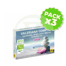 Pack 3x Valeriana Complex Bio 40 Cápsulas Robis