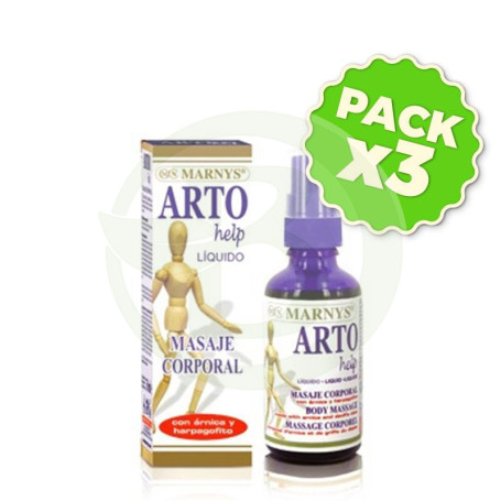 Pack 3x Artrohelp Líquido 50Ml. Marnys
