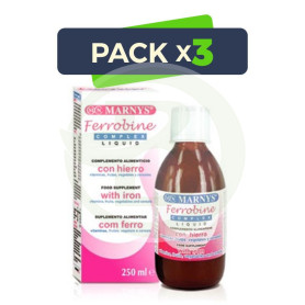 Pack 3x Ferrobine Complex 250Ml. Marnys