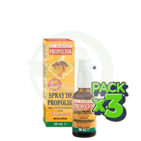 Pack 3x Propoltos 30Ml. Marnys