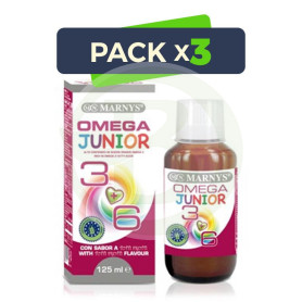 Pack 3x Omega 3-6 Junior Marnys