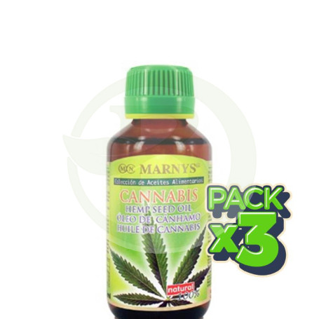 Pack 3x Aceite Alimentario de Cannabis Marnys