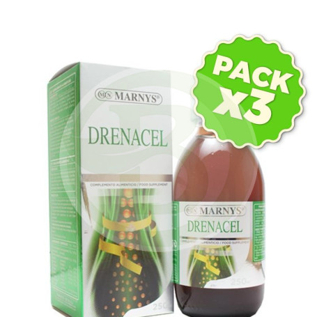 Pack 3x Drenacel 250Ml. Marnys