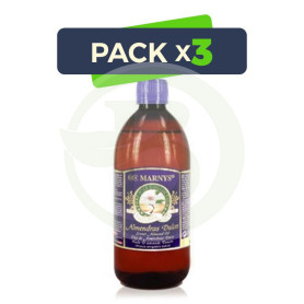 Pack 3x Aceite Puro de Almendras Dulces 1000Ml. Marnys