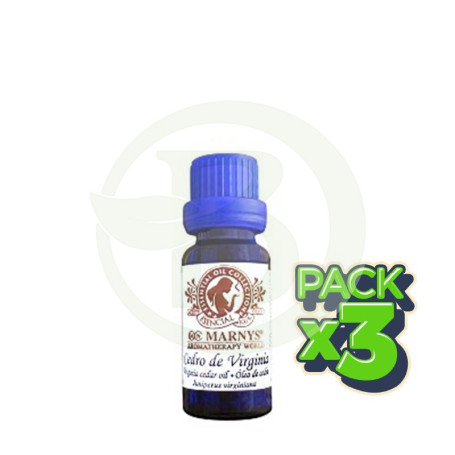 Pack 3x Aceite Esencial de Cedro de Virginia Marnys