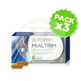 Pack 3x Mialtrim 60 Cápsulas Marnys