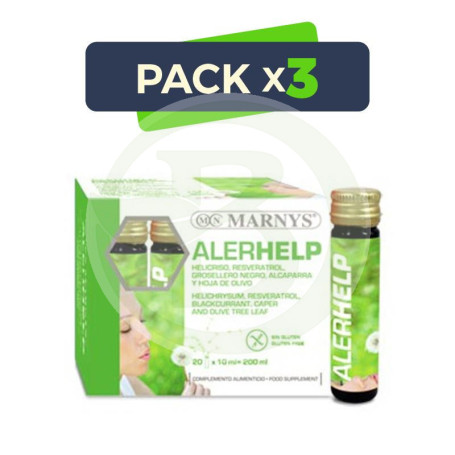 Pack 3x Alerhelp (Alérgias) Marnys