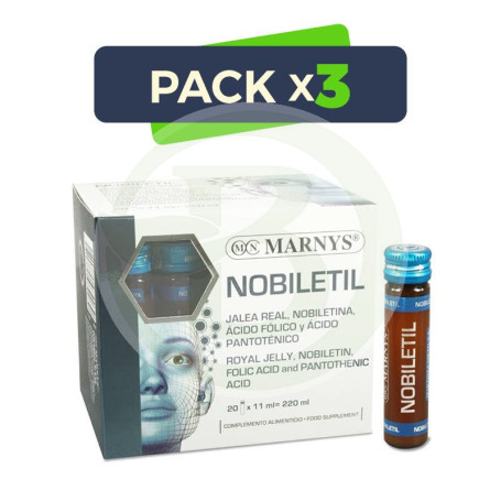 Pack 3x Nobiletil 20 Viales Marnys