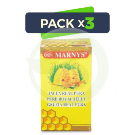 Pack 3x Jalea Real Pura 40Gr. Marnys