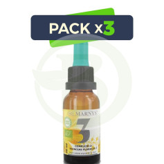 Pack 3x Fórmula 3 Intensidad 20Ml. Marnys