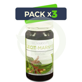 Pack 3x Lecit 150 Cápsulas Marnys