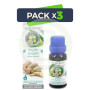 Pack 3x Aceite Esencial Alimentario de Jengibre 15Ml. Marnys