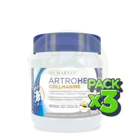 Pack 3x Artrohelp Collmarine 350Gr. Marnys