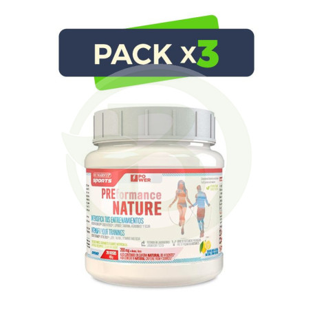 Pack 3x Preformance Nature 480Gr. Marnys Sport