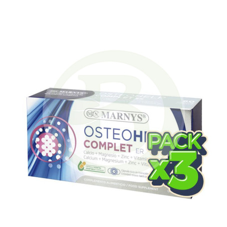 Pack 3x Osteohelp Complet ER 60 Cápsulas Marnys