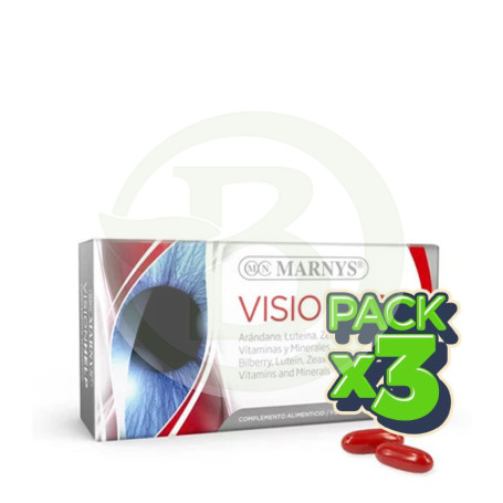 Pack 3x Visionhelp 30 Perlas Marnys