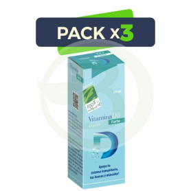 Pack 3x Vitahelp Vitamina D3 30Ml Marnys