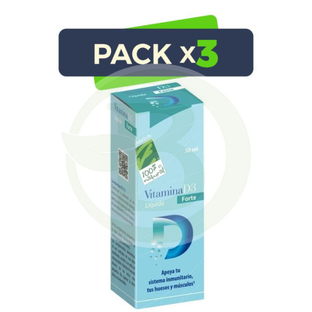 Pack 3x Vitahelp Vitamina D3 30Ml Marnys