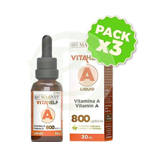 Pack 3x Vitahelp a 30Ml Marnys