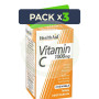 Pack 3x Vitamina C 1000Mg. con Bioflavonides Health Aid