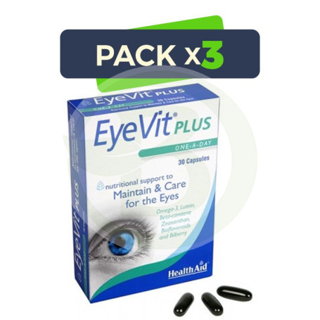 Pack 3x EyeVit Plus Health Aid