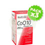 Pack 3x Co Q-10 20Mg. Liberación Prolongada Health Aid