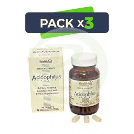 Pack 3x Acidophilus Mega Potency Health Aid