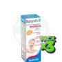Pack 3x Babyvit D Gotas 50ML. Health Aid