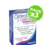 Pack 3x Osteoflex + Omega 3 30+30 Comprimidos Health Aid