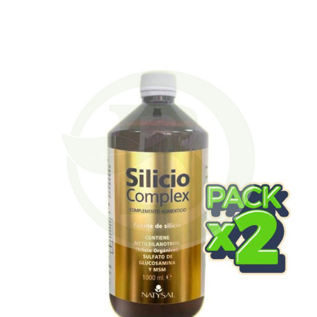 Pack 2x Silicio Complex 1Lt. Natysal