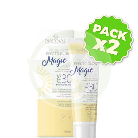Pack 2x Magic Cream Fps 30 50Ml Natysal