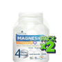 Pack 2x Magnesio Cuatro Fuentes 60 Cápsulas Natysal
