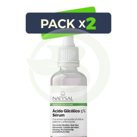 Pack 2x Sérum Ácido Glicólico 5% 20Ml Natysal
