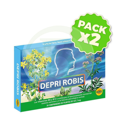 Pack 2x Depri Robis 30 Comprimidos Robis