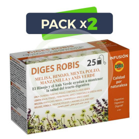 Pack 2x Diges Infusión 25 Filtros Robis