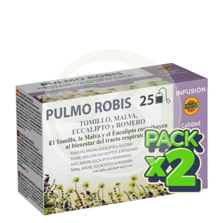 Pack 2x Pulmo Robis Infusiones Robis