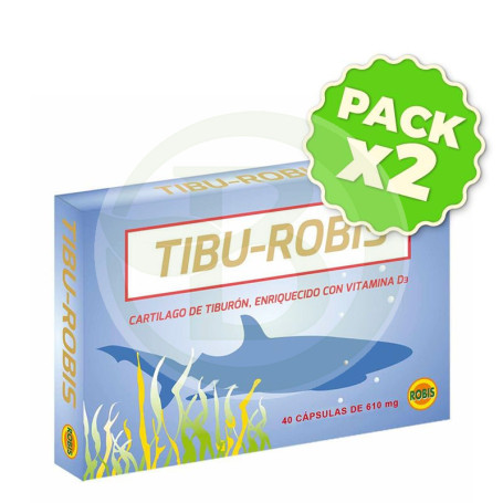 Pack 2x Tibu Robis 40 Cápsulas Robis