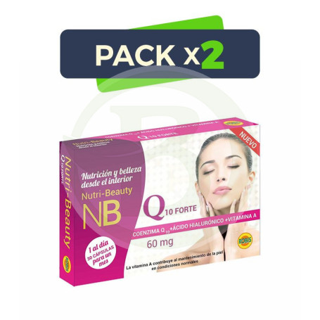 Pack 2x Q10 Forte 30 Cápsulas Robis