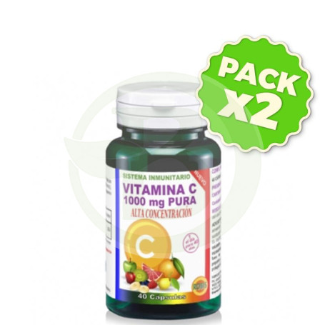 Pack 2x Vitamina C 40 Cápsulas Robis