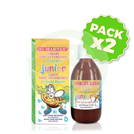 Pack 2x Multivitamínico Junior 250Ml. Marnys