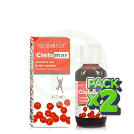 Pack 2x Cistomar Jarabe 125Ml. Marnys
