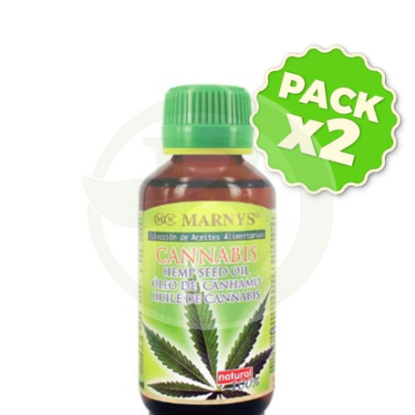 Pack 2x Aceite Alimentario de Cannabis Marnys