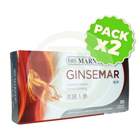 Pack 2x Ginseng Coreano Marnys